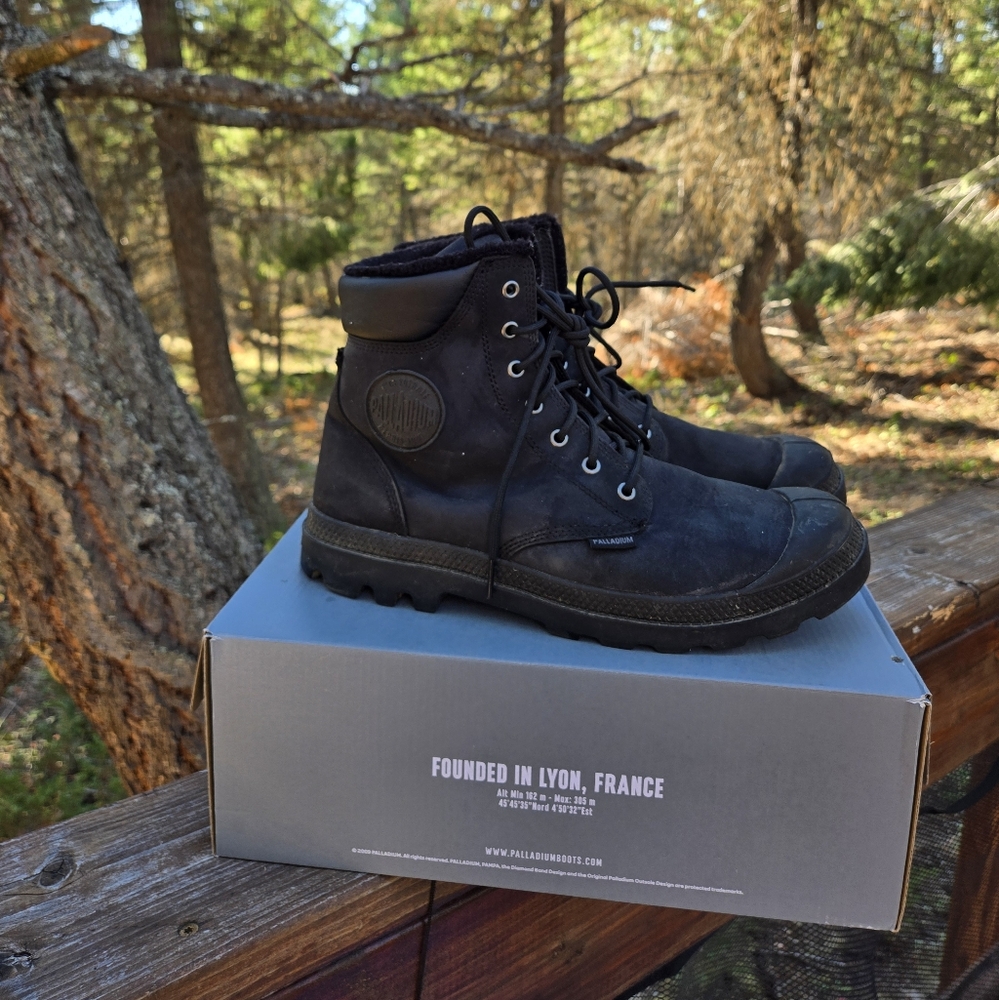Palladium Leather Pampa Boots